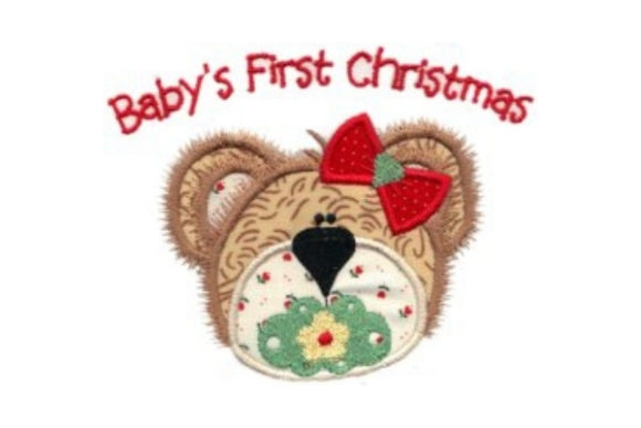 Baby's First Christmas Embroidery