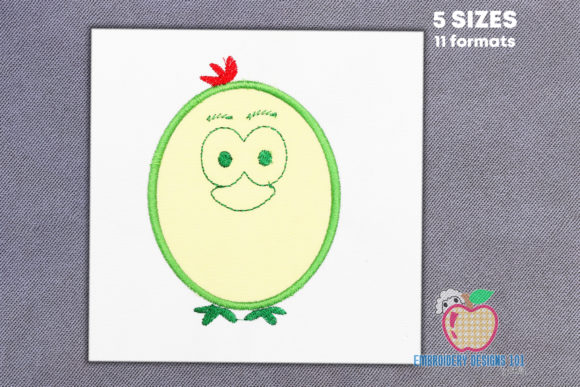 Face of the Cartoon Bird