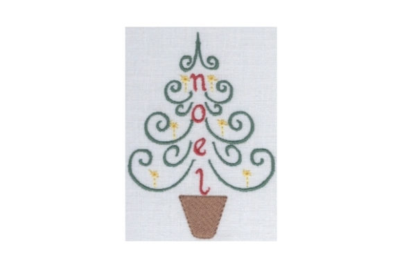 Noel Tree Embroidery Design Review