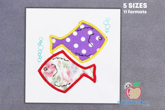 Review: Gemini Fish Symbol Embroidery Design