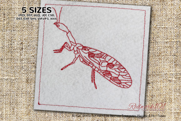 Snakefly Redwork Design Review