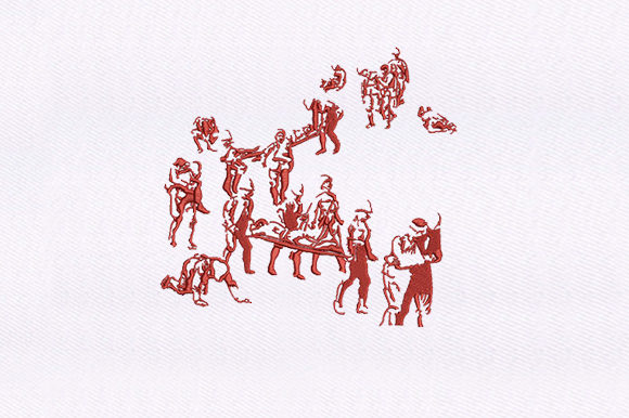 Soldiers Comrades Embroidery Design Review