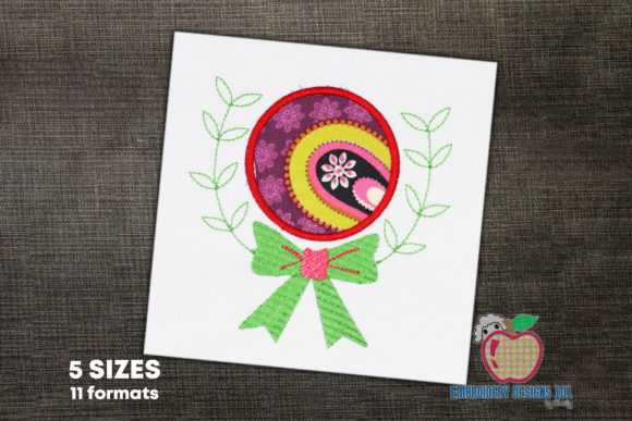 The Bow Made Near the Empty Circle: A Thoughtful Embroidery Design for Creative Sellers